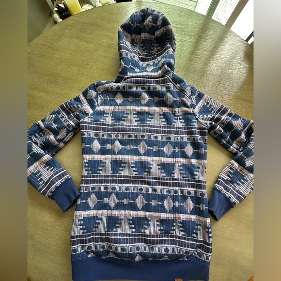 Roxy SNOW Junior's Frost Printed Fleece Jacket - medium - Picture 3 of 13